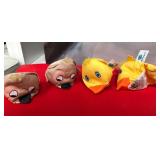43 - PLUSH CHARACTER TOY SET