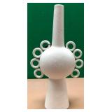 43 - CERAMIC RINGLETS VASE (S33)