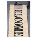 43 - TAG COIR DOOR MAT 17X30" (S123)