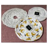 43 - LOT OF THREE SOLAR LANTERNS (T27)