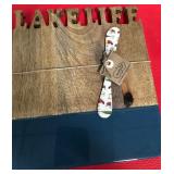 43 - RUSTIC LAKE LIFE SERVING BOARD (B35)