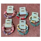 9 - LOT OF MUDPIE BRACELETS (W131)