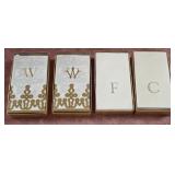 9 - FOUR BOXES PAPER GUEST TOWELS (F110)