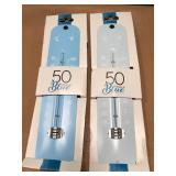 43 - TWO 50 SHADES OF BLUE TEMPERATURE GAUGES (S58