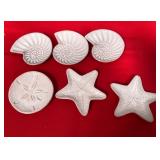 43 - COASTAL CERAMIC DECOR SET (A216)