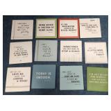 43 - WMC QUOTE CERAMIC COASTERS (D121)