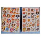 43 - COLORFUL DOG AND CAT PUZZLES (B160)