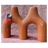 43 - THREE HANDS CERAMIC DECOR VASE (T16)