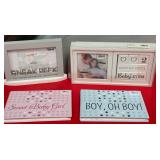 43 - ADORABLE BABY MILESTONE FRAME SET (C124)