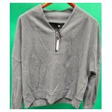 9 - COCO+CARMEN HALF ZIP TOP SIZE S/M (F31)