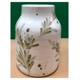 43 - HAND PAINTED CERAMIC VASE (P13)