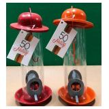 43 - TWO HUMMINGBIRD FEEDERS (S68)