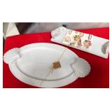 43 - COASTAL SHELL SERVING PLATTER