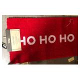 43 - TWO HO HO HO COIR DOOR MATS (S128)