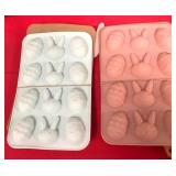 43 - EASTER BUNNY SILICONE MOLDS (A492)
