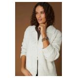 9 - COCO+CARMEN ZIP FRONT SWEATER SIZE S/M (F26)