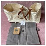 43 - ROLL UP POUCH & GROCERY TOTE BAG (T40)