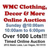 WELCOME TO OUR SUN. @10am ONLINE PUBLIC AUCTION