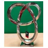 43 - THREE HANDS ABSTRACT SCULPTURE 16"T (S164)