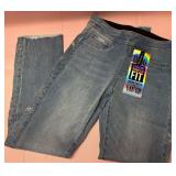 9 - COCO+CARMEN OMG STRAIGHT LEG JEANS SIZE M