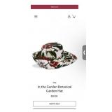 9 - TAG BOTANNICAL GARDEN HAT (E100)