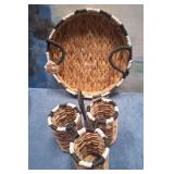 43 - WOVEN SERVING BASKET SET