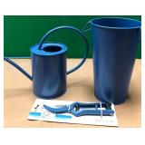 43 - WATERING CAN, PRUNERS, FLOWER BUCKET (S56)