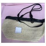 9 - STYLISH WOVEN STRAW TOTE (E78)