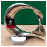 43 - ABSTRACT CHROME-TONE SCULPTURE (S38)