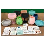 43 - MIXED LOT OF CUPS & COASTERS (P59)