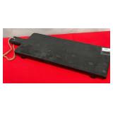 43 - SLEEK BLACK WOOD SERVING BOARD (C137)