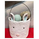 43 - ADORABLE EASTER BUNNY BASKET (A480)