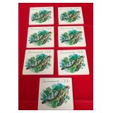 43 - SACRAMENTO TURTLE DECORATIVE COASTERS (C18)