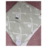 9 - MUDPIE CHENILLE GOLF BLANKET (F91)