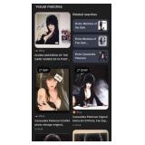 Z - TWO PIECES AUTOGRAPHED CELEBRITY PHOTOS (A57)