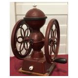 Z - ANTIQUE CAST IRON COFFEE GRINDER (A100)