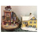 VINTAGE SOLINA CLOCK, CURRIER & IVES EARLY WINTER