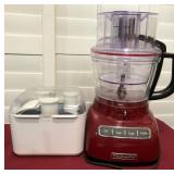 Z - KITCHEN AID FOOD PROCESSOR WITH ACCESSORIES
