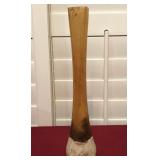 Z - SIGNED DECORATIVE VASE 14"T (L16)