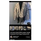 Z - CHI CARLOS FALCHI JACKET SIZE L (A265)