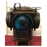 Z - VINTAGE RAILWAY SWITCH LANTERN (A113)