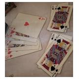 Z - WINNING POKER HANDS FLOOR MATS (A10)