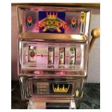 Z - CASINO CROWN SLOT MACHINE 15"T (A178)