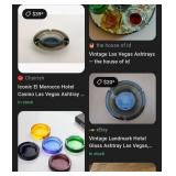 Z - NINE VINTAGE COLLECTIBLE ASHTRAYS (A277)