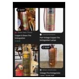 Z - VINTAGE FIRE EXTINGUISHER (A63)