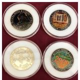 Z - FOUR RIVERIA $10 GAMING TOKENS (A212)