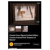 Z - CHARLES FRACE LTD ED EMPERIOR OF SIBERIA  ART