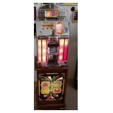 Z - VINTAGE JENNINGS SUN CHIEF SLOT MACHINE