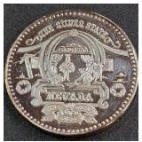 1oz SILVER COIN - NEVADA COIN (882 M)