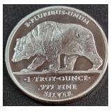 .999 FINE SILVER ONE TROY OUNCE (887CC)